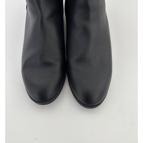 Kelly & Katie Boots 11 Ankle Double Buckle Side Zip Urban Casual Street Style - Picture 3 of 16